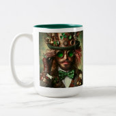 Tasse 2 Couleurs Steampunk St Patrick (Gauche)