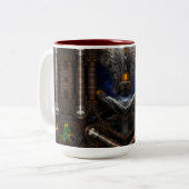 Tasse 2 Couleurs Steampunk Visions (Devant gauche)