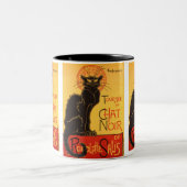 Tasse 2 Couleurs Steinlen : Conversation Noir (Centre)