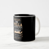 Tasse 2 Couleurs Stella Fille Nom Définition (Devant droit)