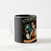 Tasse 2 Couleurs STEM Queens (Devant gauche)