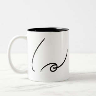 Tasse 2 Couleurs Sténographie Bénigne