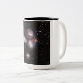 Tasse 2 Couleurs Stephan's Quintet 5 Galaxies Deep Field James Webb (Devant droit)
