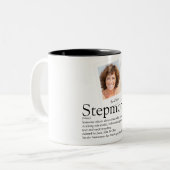 Tasse 2 Couleurs Stepmaman Bonus Maman Définition Photo (Devant gauche)