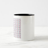 Tasse 2 Couleurs Stéréogramme Subliminal Message texte Je suis fort (Centre)