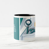 Tasse 2 Couleurs Stethoscope et Daisy Nurse Appréciation Cadeau (Centre)