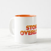 Tasse 2 Couleurs Stoke Overload Flames (Devant gauche)
