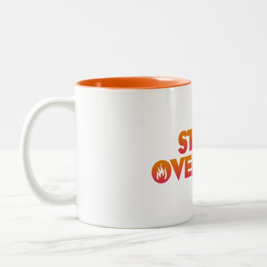 Tasse 2 Couleurs Stoke Overload Flames (Gauche)