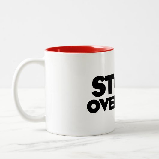 Tasse 2 Couleurs Stoke Overload Meter (Gauche)