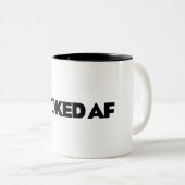 Tasse 2 Couleurs Stoked AF (Devant droit)