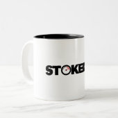 Tasse 2 Couleurs Stoked AF (Devant gauche)