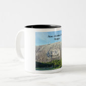 Tasse 2 Couleurs Stone Mountain Park, Géorgie (Devant gauche)