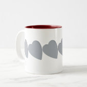 Tasse 2 Couleurs Stoney Hearts (Devant gauche)