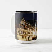 Tasse 2 Couleurs Strasbourg en voyage de nuit (Devant gauche)