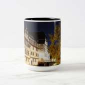 Tasse 2 Couleurs Strasbourg en voyage de nuit (Centre)