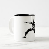 Tasse 2 Couleurs Stratège (Devant gauche)