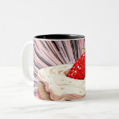 Tasse 2 Couleurs Strawberry Shortcake Nostalgia (Devant gauche)