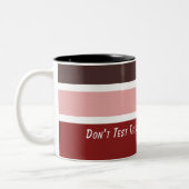 Tasse 2 Couleurs Stripes Feminine Coffee Maman Citation (Gauche)
