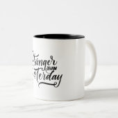 Tasse 2 Couleurs stronger then yesterday  (Devant droit)