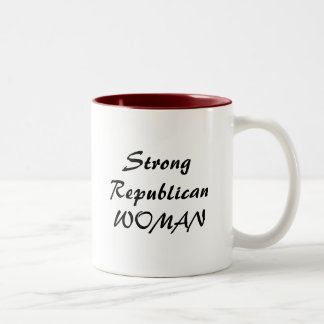 Tasse 2 Couleurs StrongRepublicanWOMAN