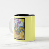Tasse 2 Couleurs Strut de coq (Devant gauche)