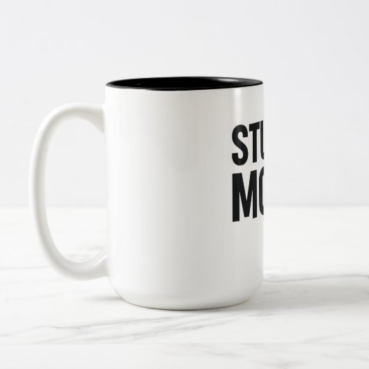 Tasse 2 Couleurs Student Mode On – Funny Study Motivation (Gauche)