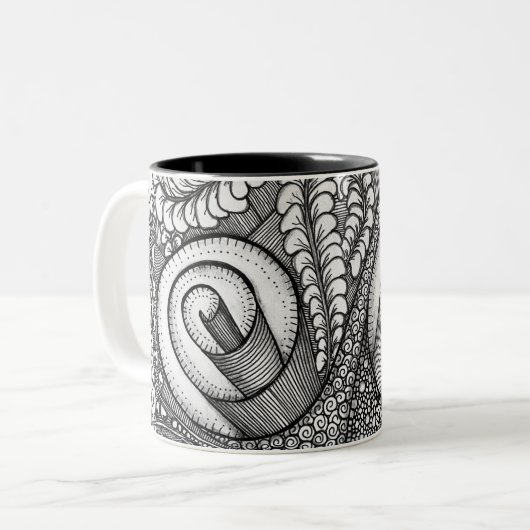 Tasse 2 Couleurs Studio 40 : Double torsion (Devant gauche)