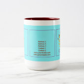 Tasse 2 Couleurs Studio De Tannage - Mug, Coupe (Centre)