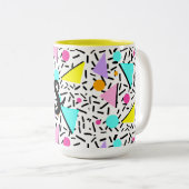 Tasse 2 Couleurs style années 90 (Devant droit)
