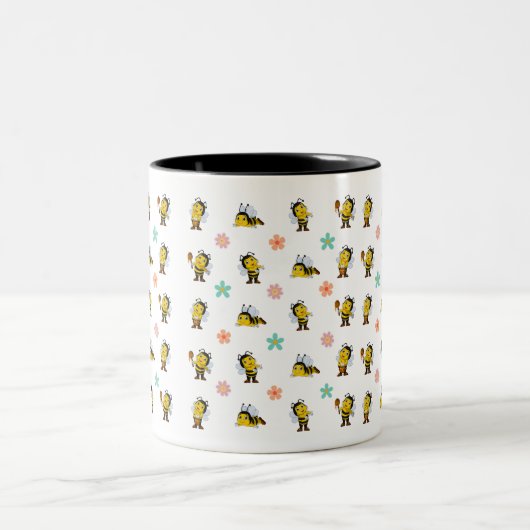Tasse 2 Couleurs Style Buzzinwith (Centre)