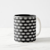 Tasse 2 Couleurs style carré (Devant droit)