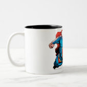 Tasse 2 Couleurs Style de bande dessinée Superman (Gauche)