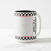Tasse 2 Couleurs Style de jeu concurrent (Devant droit)