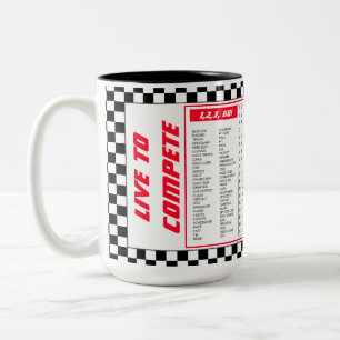 Tasse 2 Couleurs Style de jeu concurrent