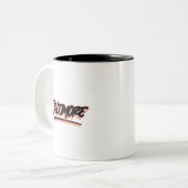 Tasse 2 Couleurs Style Graffiti Baltimore (Devant gauche)