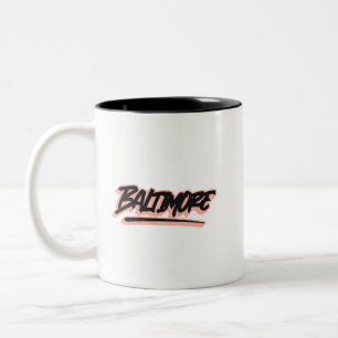 Tasse 2 Couleurs Style Graffiti Baltimore