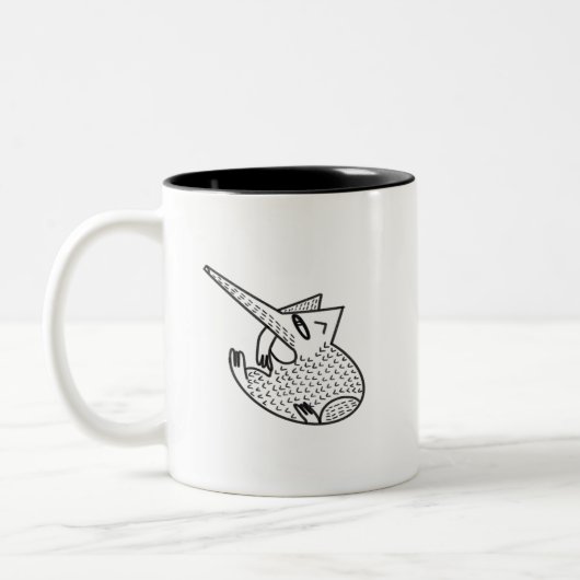 Tasse 2 Couleurs Style graphique de l'affiche de l'ancienne école d (Gauche)