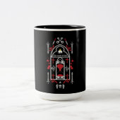 Tasse 2 Couleurs Style mode gothique (Centre)