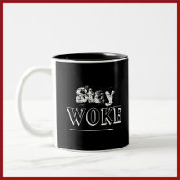 Style Stay Woke noir et blanc