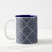 Tasse 2 Couleurs Style victorien (Gauche)