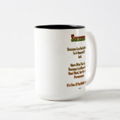 Tasse 2 Couleurs Succès (Devant droit)