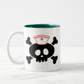 Tasse 2 Couleurs Sucette d'infirmière (Gauche)
