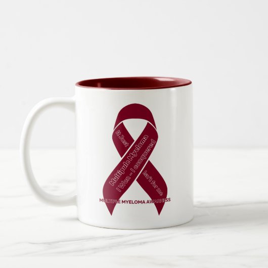 Tasse 2 Couleurs Sucres de myélome multiple (Gauche)