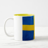 Tasse 2 Couleurs Suède -Mug- (Gauche)