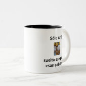 Tasse 2 Couleurs Suelta ese pan (Devant droit)