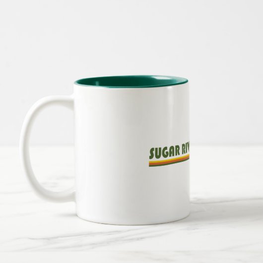 Tasse 2 Couleurs Sugar River State Trail Wisconsin (Gauche)