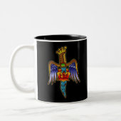 Tasse 2 Couleurs sugar skull deva, dy, dolch la rose sait 1 (Gauche)