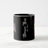 Tasse 2 Couleurs sugar skull deva, dy, dolch la rose sait 1 (Centre)
