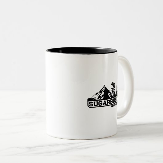Tasse 2 Couleurs Sugarbush Vermont (Devant droit)