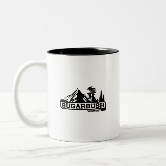 Tasse 2 Couleurs Sugarbush Vermont (Gauche)